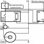 Схема подключения электронного блока управления